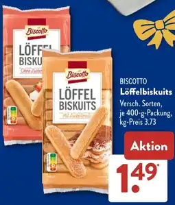 Aldi Süd BISCOTTO Löffelbiskuits Angebot