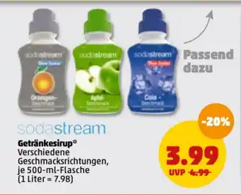 PENNY Sodastream Getränkesirup Angebot