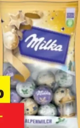 Thomas Philipps Milka Weihnachtskugeln Alpenmilch Angebot