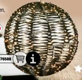 Ostermann LED-Drahtkugel Glamour Angebot