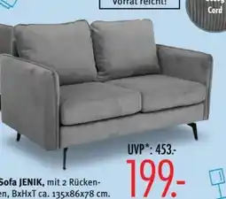 Trends Möbel 2er-Sofa Jenik Angebot