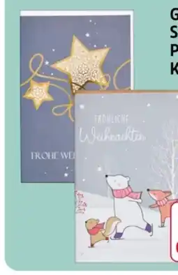 Rossmann Grußkarte Standard Premium Kraftpapier Angebot