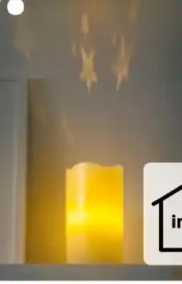 Rossmann Rossmann Ideenwelt LED-Projektorkerze Sterne Angebot