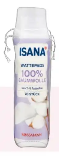 Rossmann Isana Wattepads Angebot