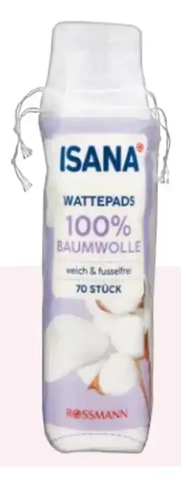Rossmann Isana Wattepads Angebot