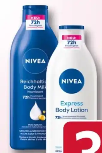 Rossmann Nivea Body Milk Angebot