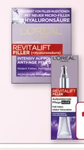 Rossmann L'Oréal Paris Revitalift Filler Tagespflege Angebot