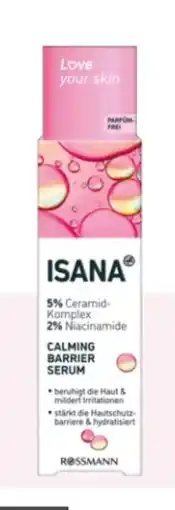 Rossmann Isana Calming Barrier Serum Angebot