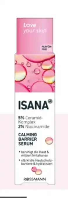 Rossmann Isana Calming Barrier Serum Angebot