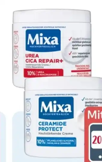 Rossmann Mixa Urea Cica Repair+ Creme Angebot