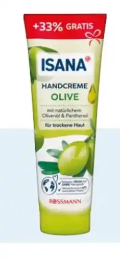 Rossmann Isana Handcreme Kamille Angebot