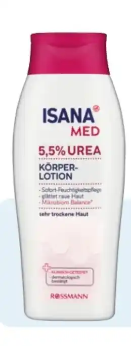 Rossmann Isana Med Urea Körpermilch Angebot