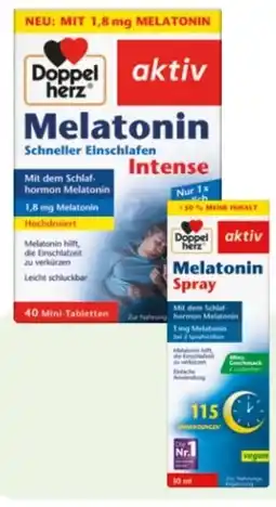 Rossmann Doppelherz Aktiv Melatonin Scheller Einschlafen Angebot
