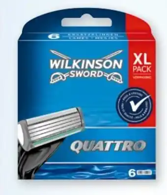 Rossmann Wilkinson Sword Quattro Rasierklingen Angebot