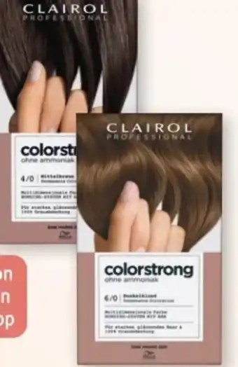 Rossmann Clairol Professional Colorstrong Coloration Angebot