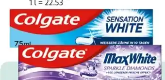 Rossmann Colgate Zahncreme Sensation White Angebot