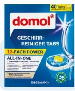 Rossmann Domol Geschirr-Reiniger Tabs Angebot