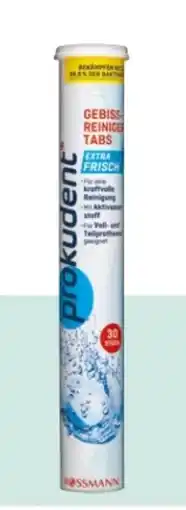Rossmann Prokudent Gebissreiniger Tabs Angebot