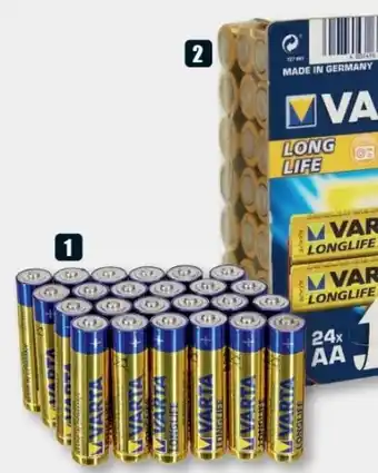 B1 Discount Baumarkt Varta Batterien Longlife AAA Angebot