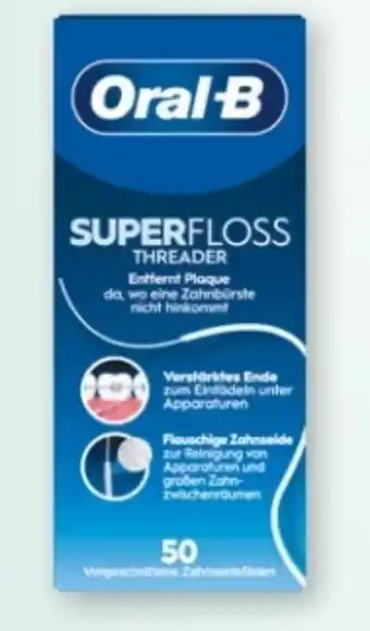 Rossmann Oral-B Superfloss Zahnseide Angebot