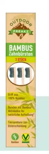 Rossmann Outdoor Freakz Bambus Zahnbürsten Angebot