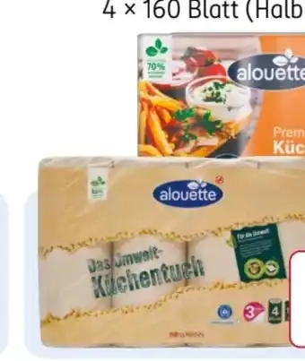 Rossmann Alouette Küchentücher Premium Angebot