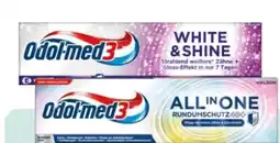 Rossmann Odol-Med 3 Zahncreme White & Shine Angebot