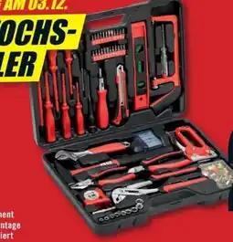 B1 Discount Baumarkt Meister Werkzeug Haushaltskoffer Angebot