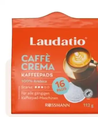 Rossmann Laudatio Kaffeepads Angebot