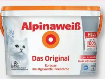B1 Discount Baumarkt Alpina Alpinaweiß Das Original Angebot