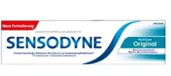 Rossmann Sensodyne Multicare Zahncreme Angebot