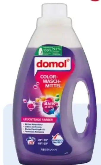 Rossmann Domol Colorwaschmittel Angebot