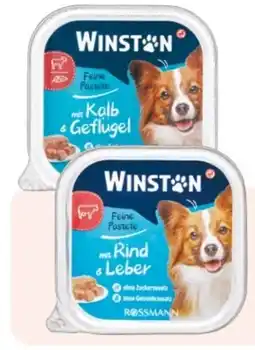 Rossmann Winston Gourmet Hund Feine Pastete Angebot