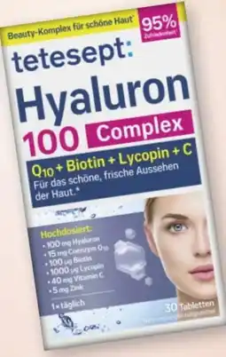 Rossmann Tetesept Hyaluron 100 Complex Angebot