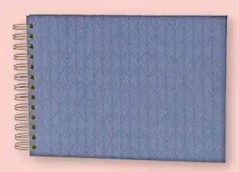 Rossmann Spiralalbum Leaf Blue Angebot