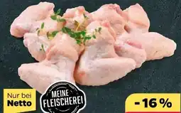 NETTO Meine Fleischerei Hähnchenflügel Angebot