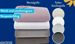 Aldi Süd Novitesse Frottee-Spannbetttuch Angebot