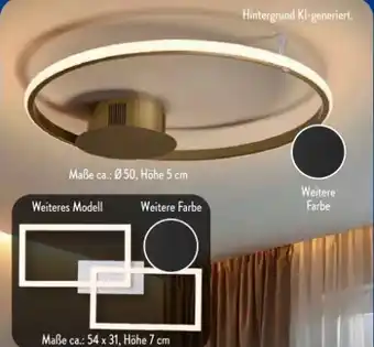 Aldi Süd Casalux LED-Deckenleuchte Angebot