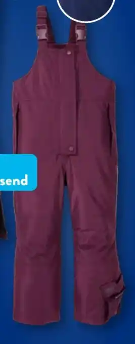 Aldi Süd Crane Kinder Schnee-Hose Angebot