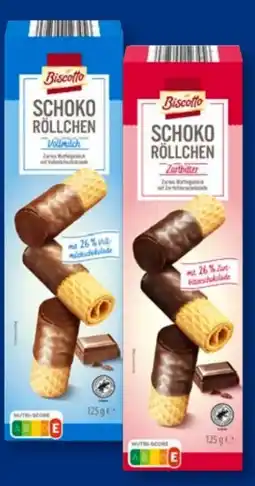 Aldi Süd Biscotto Schoko-Röllchen Angebot