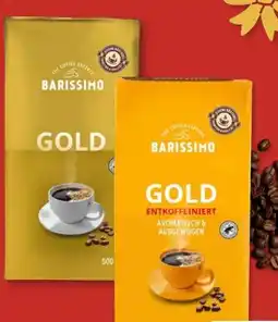Aldi Süd Barissimo Mahlkaffee Gold Entkoffeiniert Angebot