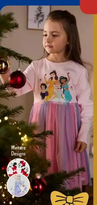 Aldi Süd Disney Princess Kinder Tüllkleid Angebot