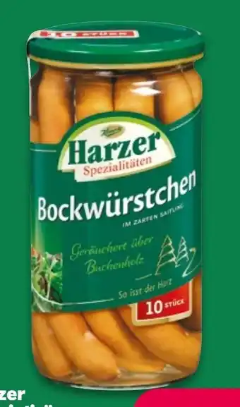 NETTO Harzer Wurstkonserven Bockwürstchen Angebot