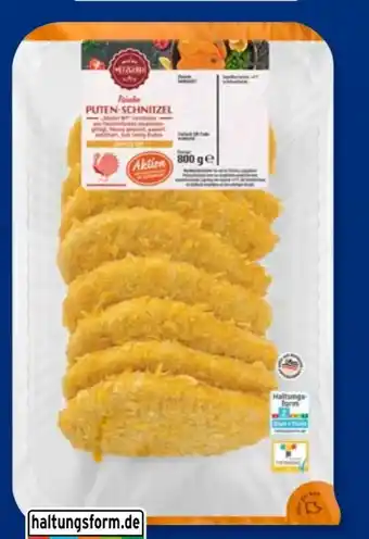 Aldi Süd Meine Metzgerei Puten­schnitzel Wiener Art Angebot