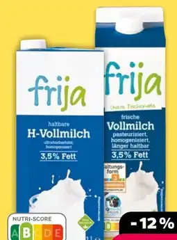 NETTO Frija Haltbare Vollmilch Angebot