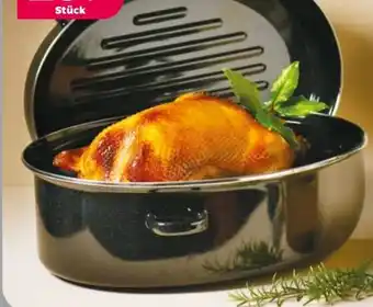 NETTO Emaille-Gänsebräter 42 cm Angebot