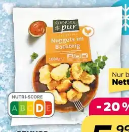 NETTO Genuss Pur Chicken Nuggets Angebot