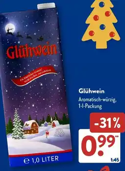Aldi Süd Glühwein Angebot