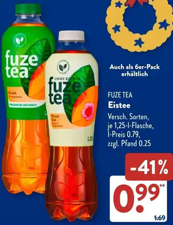 Aldi Süd FUZE TEA Eistee Angebot