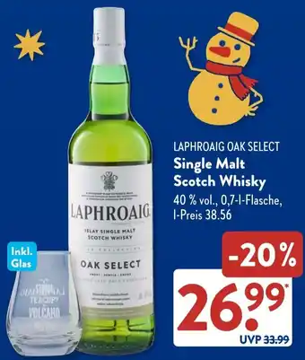 Aldi Süd LAPHROAIG OAK SELECT Single Malt Scotch Whisky Angebot